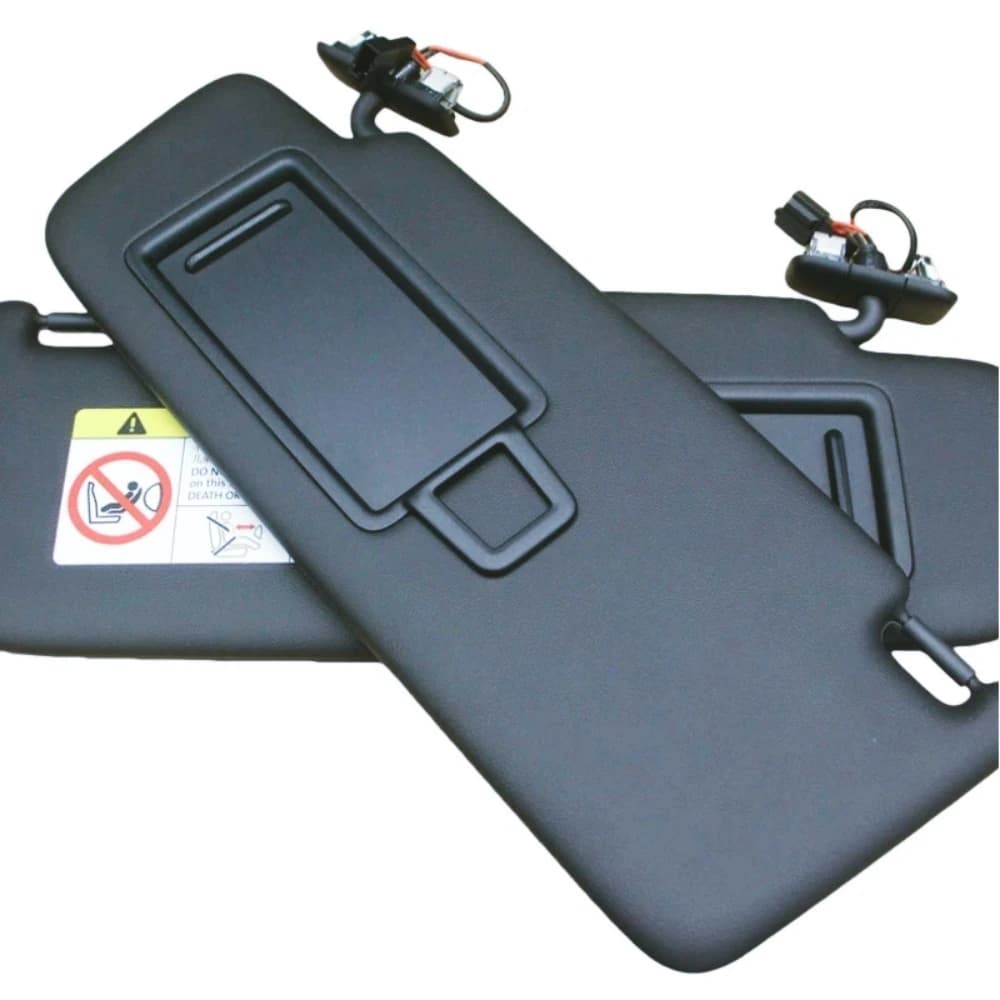 Parasol interior para coche, parasol con luz  espejo para Porsche Macan 2014 2015 2016 2017 2018 2019 2020 2021 2022
