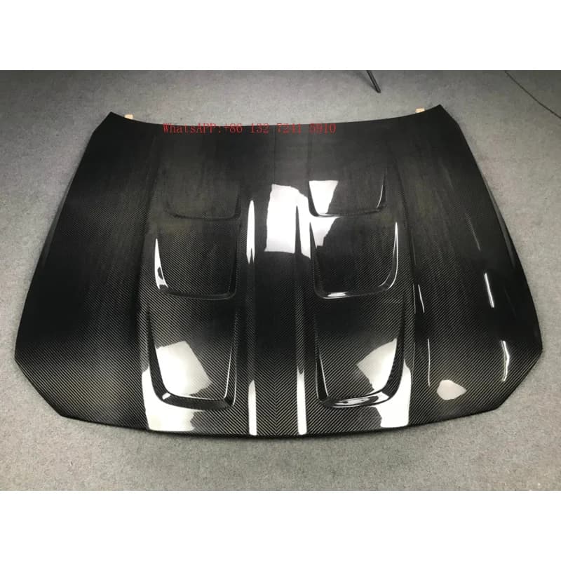 High Quality Wet Carbon Fiber  Style Hood