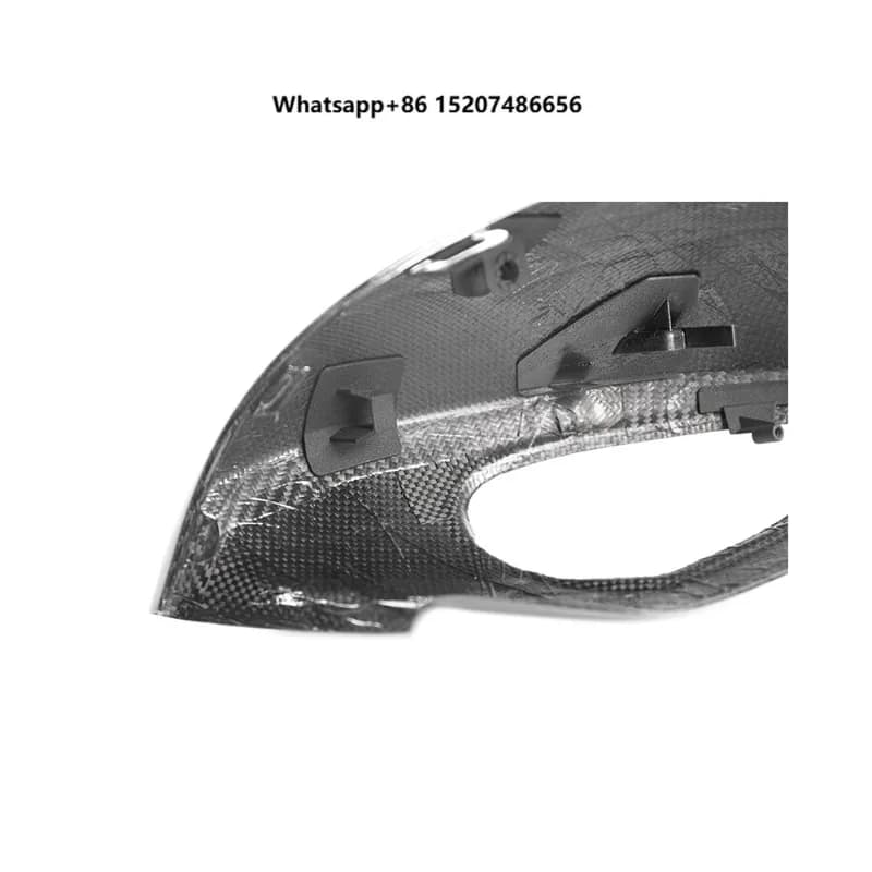 for 911 Dry Carbon Fiber Sports Mirror Cover Rearview Mirror Housing Mirror case RHD Replacement
