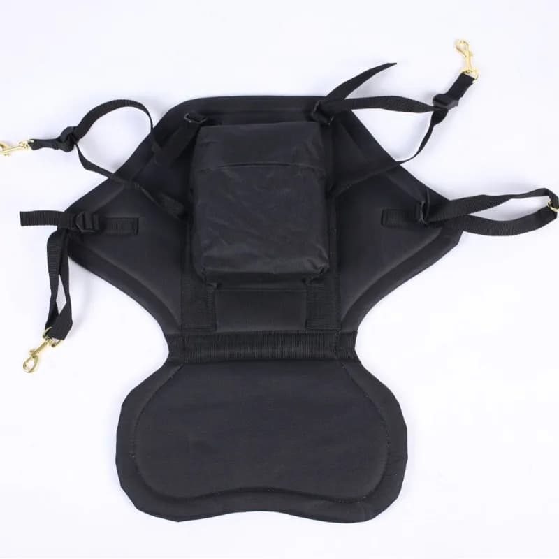 Kayak Universal Backrest Seat, Inflatable Boat Seat Cushion, Transparent Boat EVA Thickened Luxury Seat Cushion