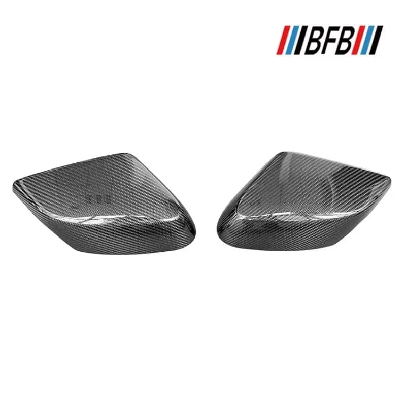 For Chevrolet Corvette C8 Dry Carbon Fiber 2019-2023 Rearview Mirror Housing Left and Right Mirror Cover Modification Body Kits