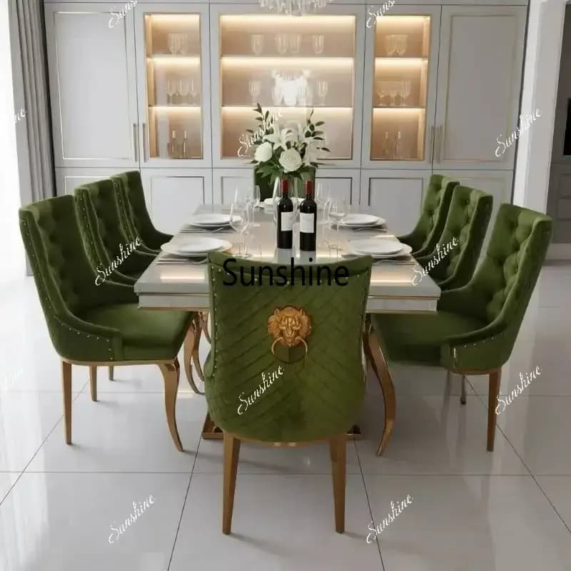 Design Decorations Dining Table Luxury Modern Dinette Console Restaurant Tables Salon Island Muebles Para Hogar Furniture Home