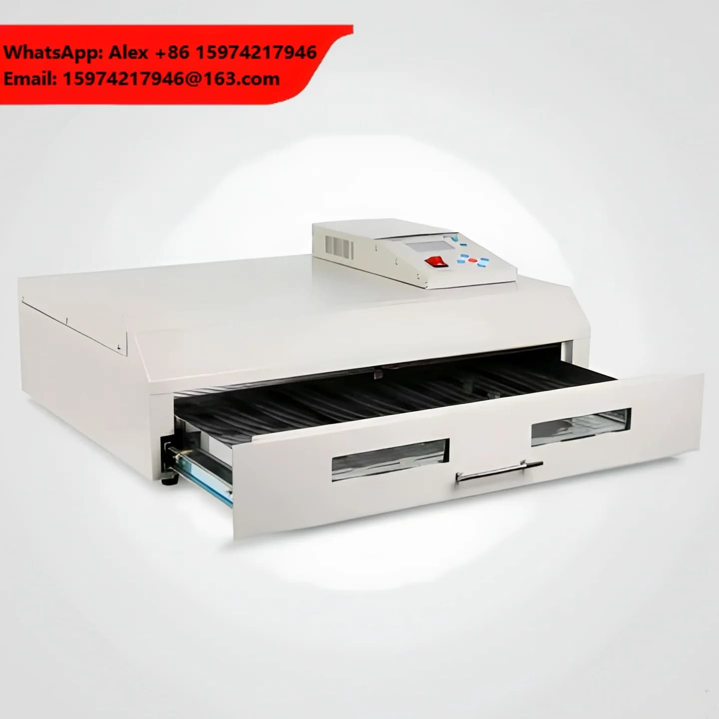 PCB Smt Reflow Oven T-961 Infrared Hot Air Convection Channel Mini Infrared Ic Heater LED Solder Furnace