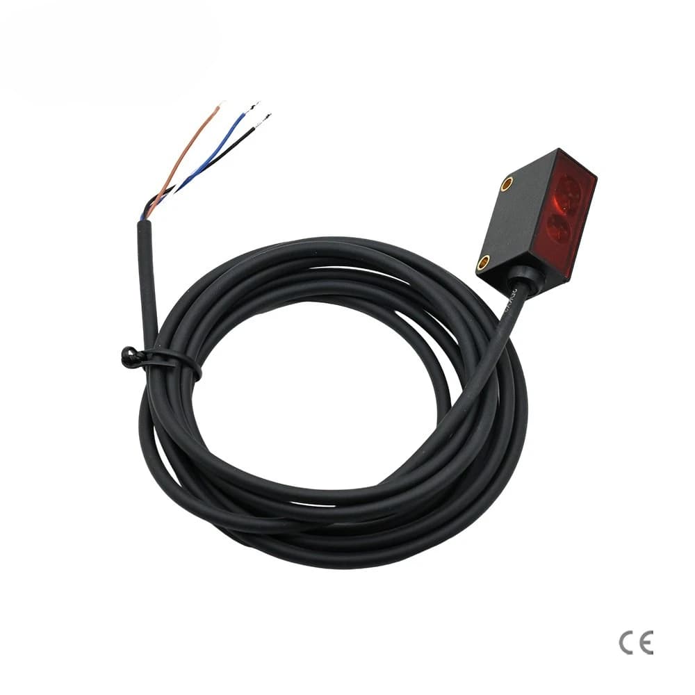 GZ4-DB40-P Photoelectric Switching Sensor BGS 2m 24v Reflective Square Photoelectric Sensor for Matte Paper Inspection