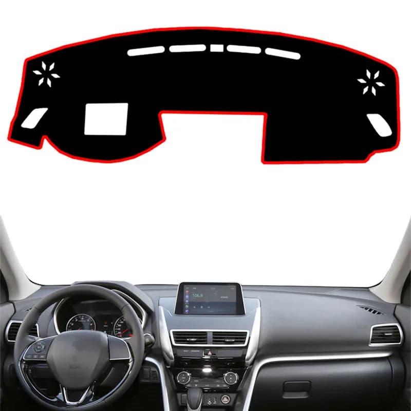 For Mitsubishi Eclipse Cross GK GL YA 2017-2021 2022 2023 2024 Car Dashboard Cover Mat Dashmat Dash Sunshield Carpet Accessories