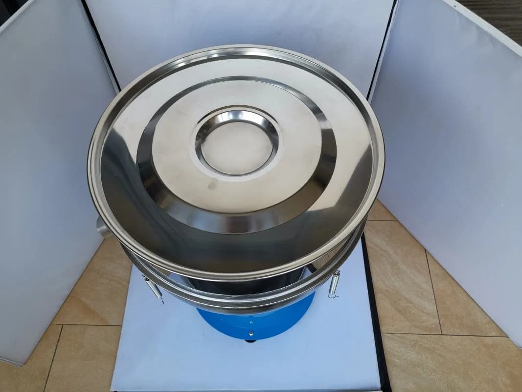 400mm model electric Vibration screen machine, sieving powder machine, Electrostatic spray powder Vibration screening machine
