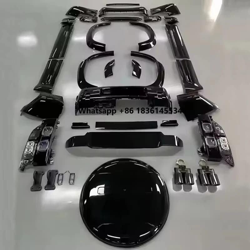 For 2020 90/110 Black Body Kit High Quality Large Exterior Surround Tuning Parts Obsidian Set Condition New