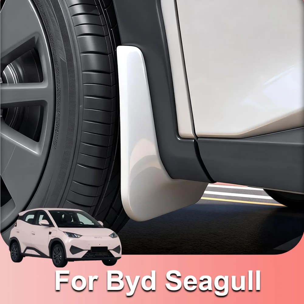 4 Pcs Fit For New BYD Seagull 2026 2027 Front And Rear Wheel Mudguards Car Modification Accessorie Special Anti Silt Baffle