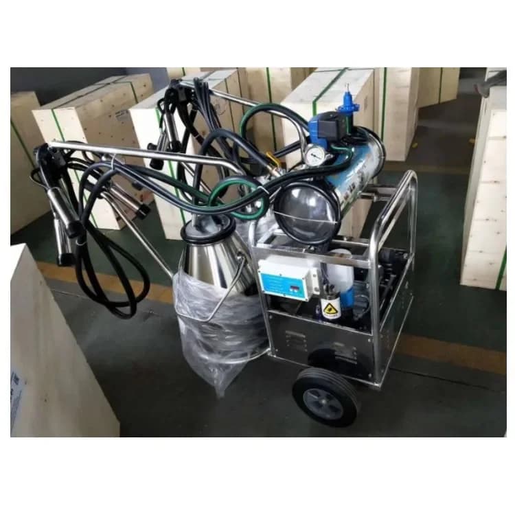Best Quality And High Efficiency Cow Milking Machine Single / Cow Milking Machine