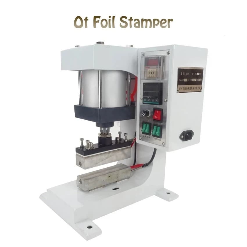 220V Pneumatic bronzing machine,barge under bit machine heating,lace processing,Automatic gilding ZY-819-G