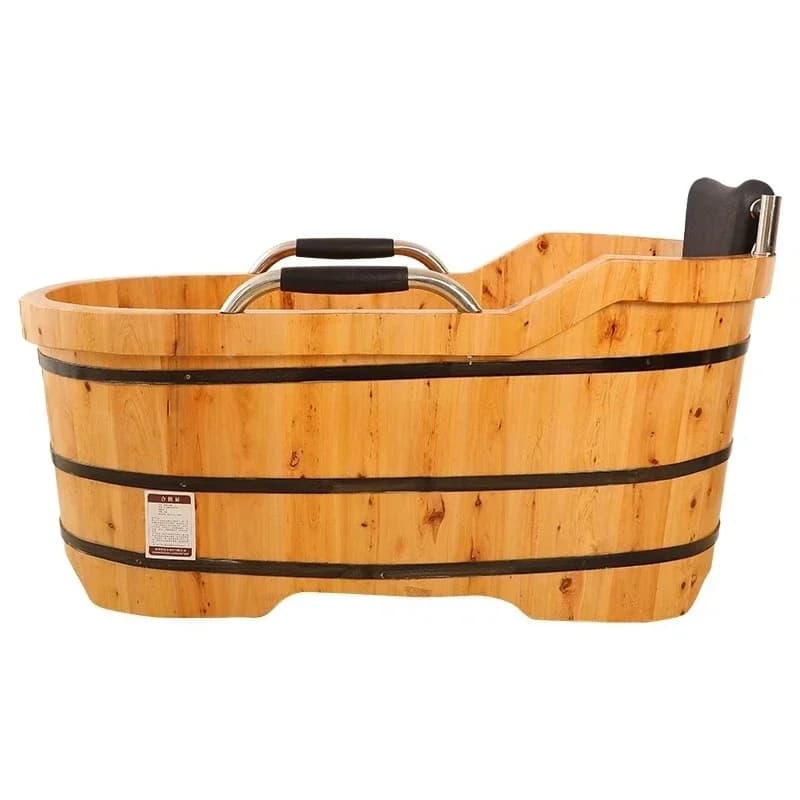Elderly sitz bath, wooden bathtub, household elderly bathtub