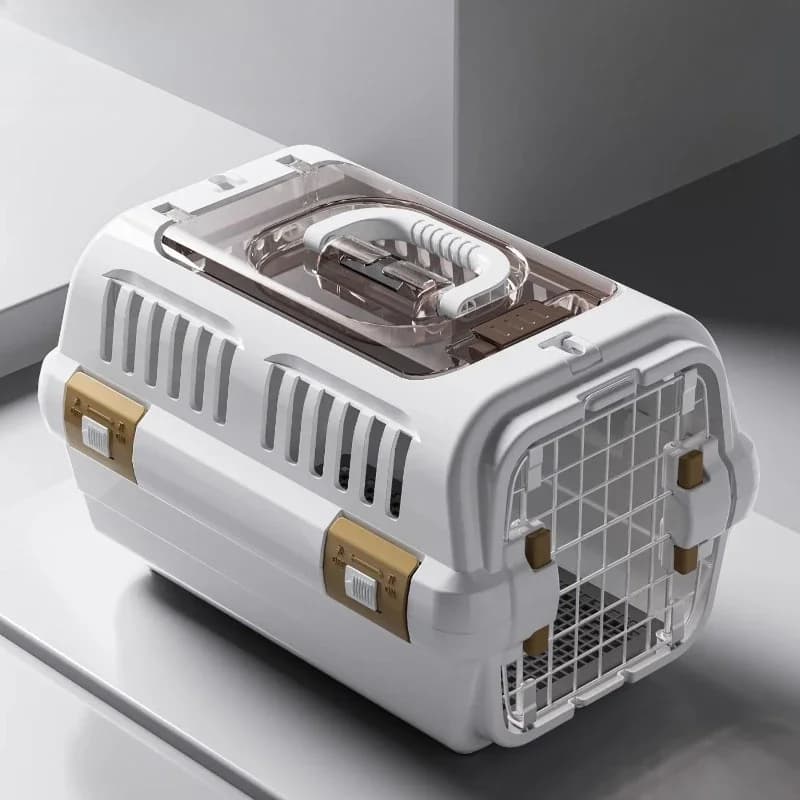 Cat Air Case Portable Cat Go Out Home Cat Bag Pet Check Car Travel Case