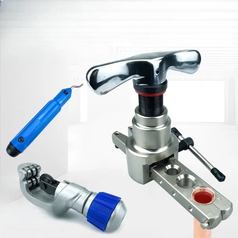 Metric and British Eccentric Pipe Expander (6-hole/7-hole Metric and British) Boutique Eccentric Pipe Expander Cutter 5-piece