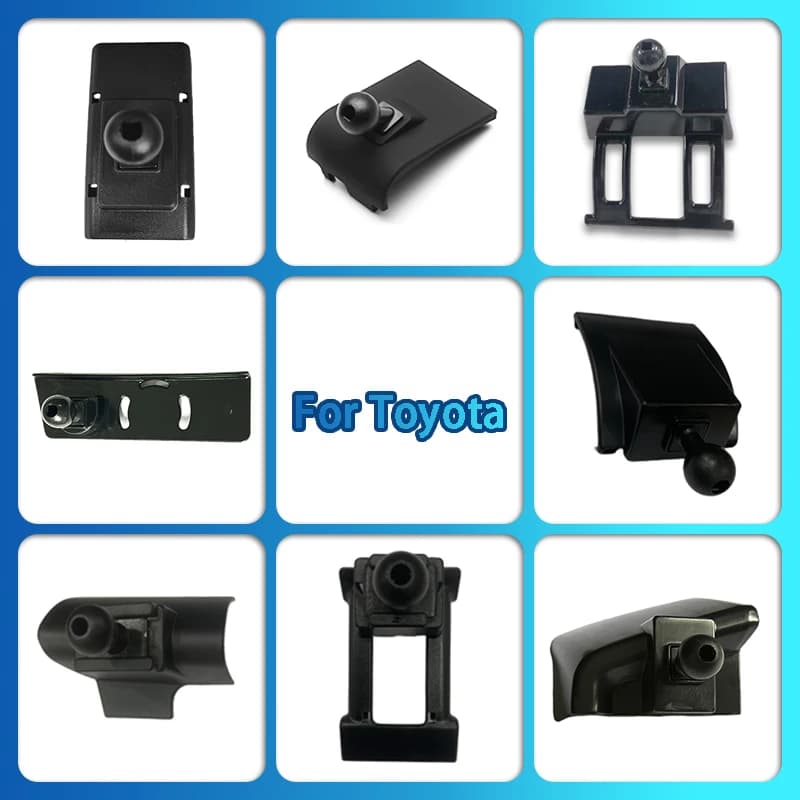 Special Car Mobile Phone Holder Base For Toyota RAV4 Wildlander FJ Cruiser Land Cruiser LC300 Sienna Fortuner CHR IZOA