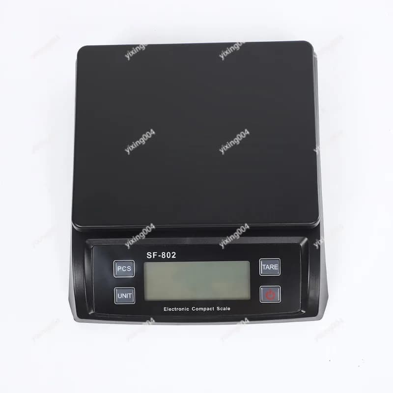 30kg/1g High Precision Digital Kitchen Scale Stainless Steel Platform LCD Display