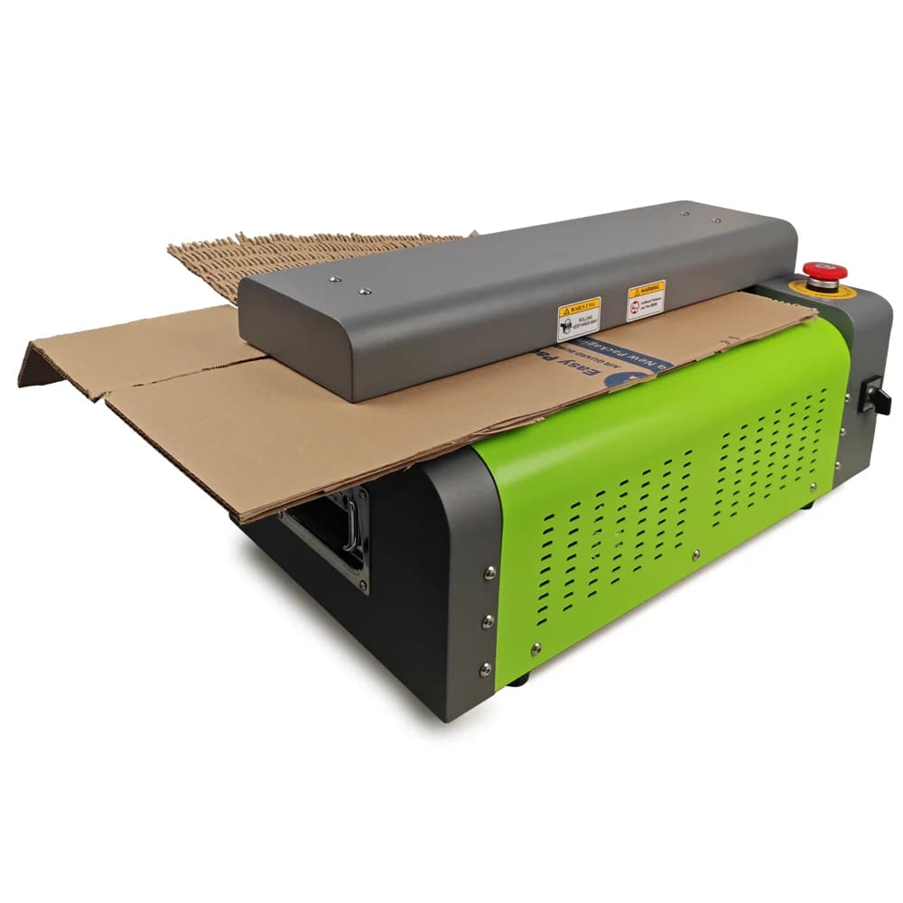 Recycled Used Wasted Corrugated Carton Box Cushion Shredding Paper Mesh Carton Shredder For Packaging Filling Machine