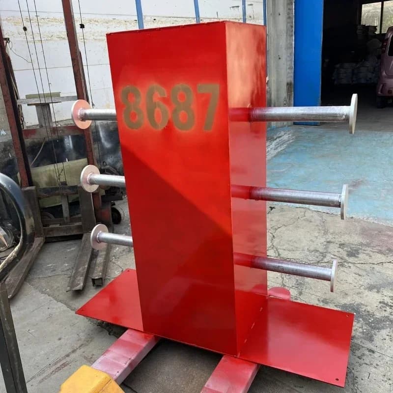 Sledgehammer props Fitness equipment Outdoor live broadcast Square drainage props Street challenge