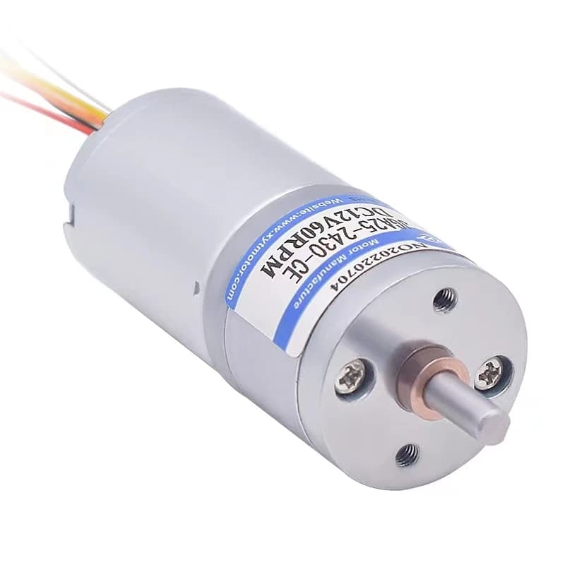 JGA25-2430 micro DC brushless reduction motor speed up to 12v24v long life
