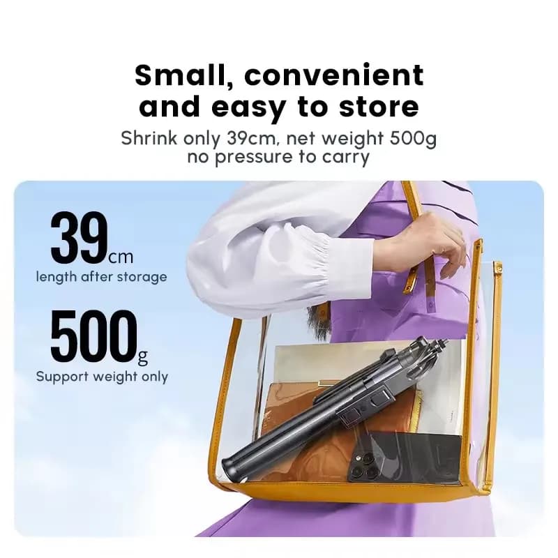 Selfie Stick UGREEN Tripod for IPhone Stable 4 Leg Design, Bluetooth Remote Aluminum Stick & Legs Foldable Selfie Stick