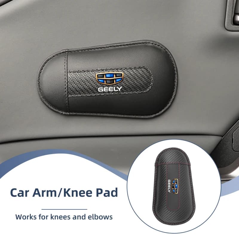 1Pc Car Car Knee Cushion Door Soft Armrest Elbow Pads Accessories For Geely Atlas Boyue NL3 X6 EX7 Emgrand X7 SUV GT GC9 Borui