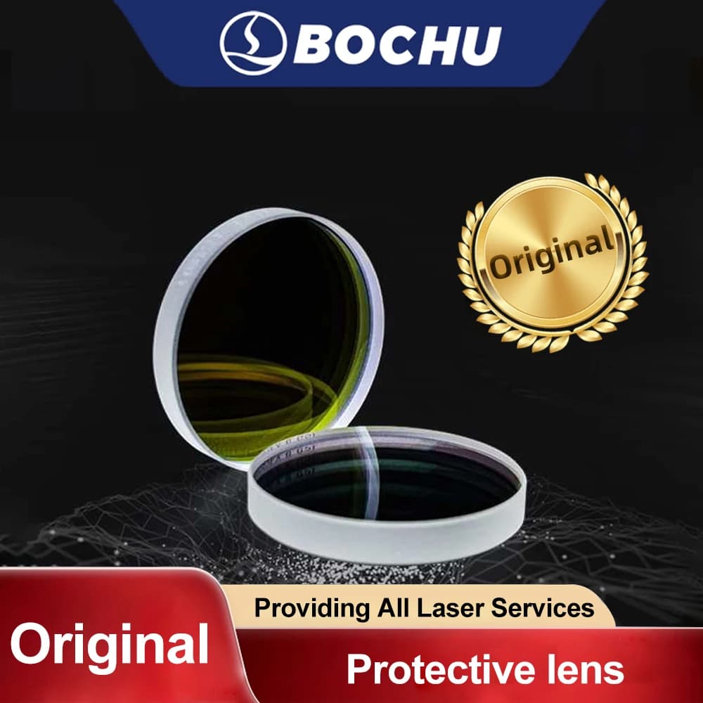 BOCHU Original Lower Laser Protective Windows D34T5 D25.4T4 D37T7 8KW 15KW 20KW 30KW for BOCI BLT310 420 Laser Cutting Head