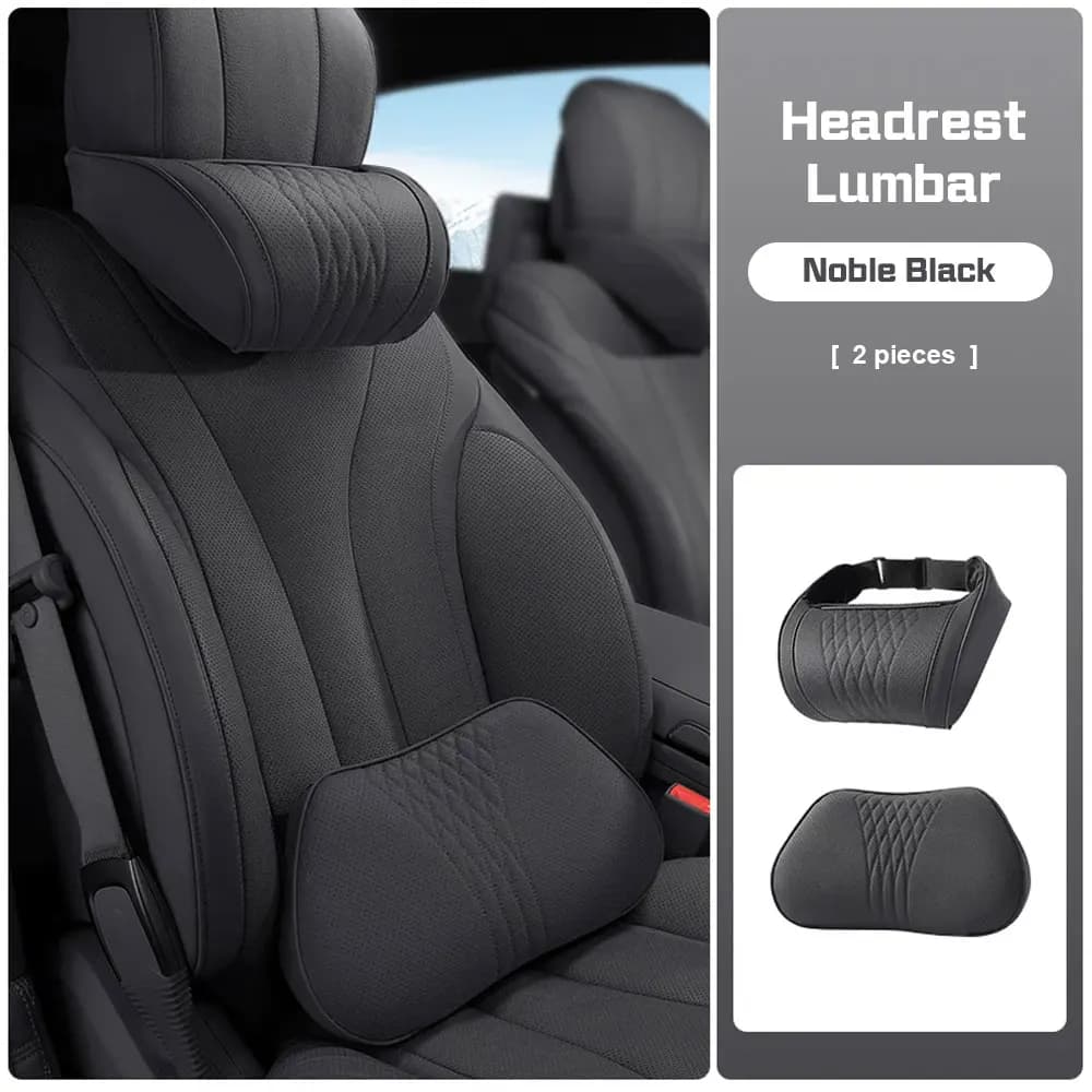 Memory Foam Car Neck Pillow For Toyota Prius Camry Corolla CHR C-HR Land Cruiser Prado Car Headrest Lumbar Support Waist Cushion