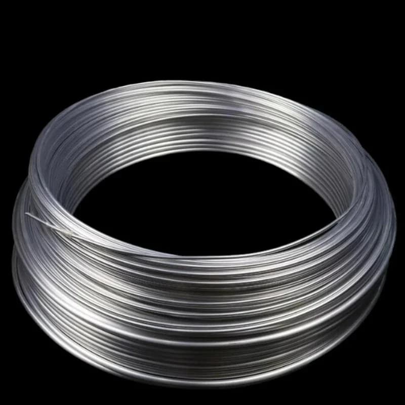 5M 1060 Aluminum Coil Tubing For AC Fridge Refrigeration Cooling Seamless Hollow Bendable Flexible Aluminum Pipe