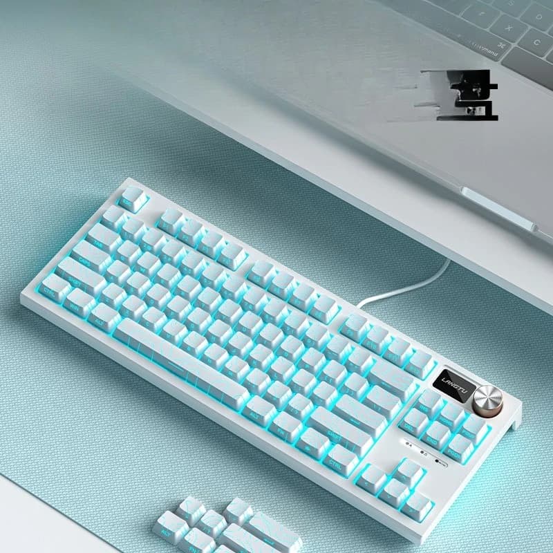 Mechanical keyboard contour line gaming dedicated desktop computer notebook office