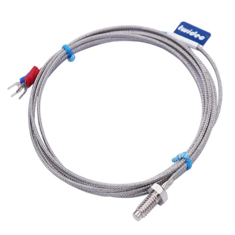 NPT1/4" Screw Probe Temperature Sensor K Type Thermocouple  Cable Temperature Range: 0-600°C LT-104