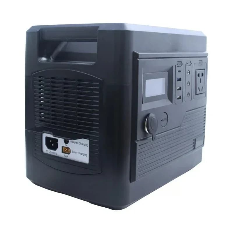 1000W Solar Generator Camping Lithium Battery Camping Portable Power Station For Devices Appliances Camping Event Home Backup