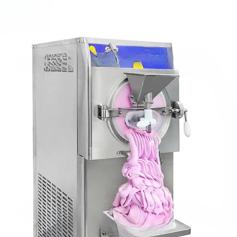 High Efficiency 5 Function Ice Cream Equipment Commercial Ice Cream Hard Maker Batch Frozen