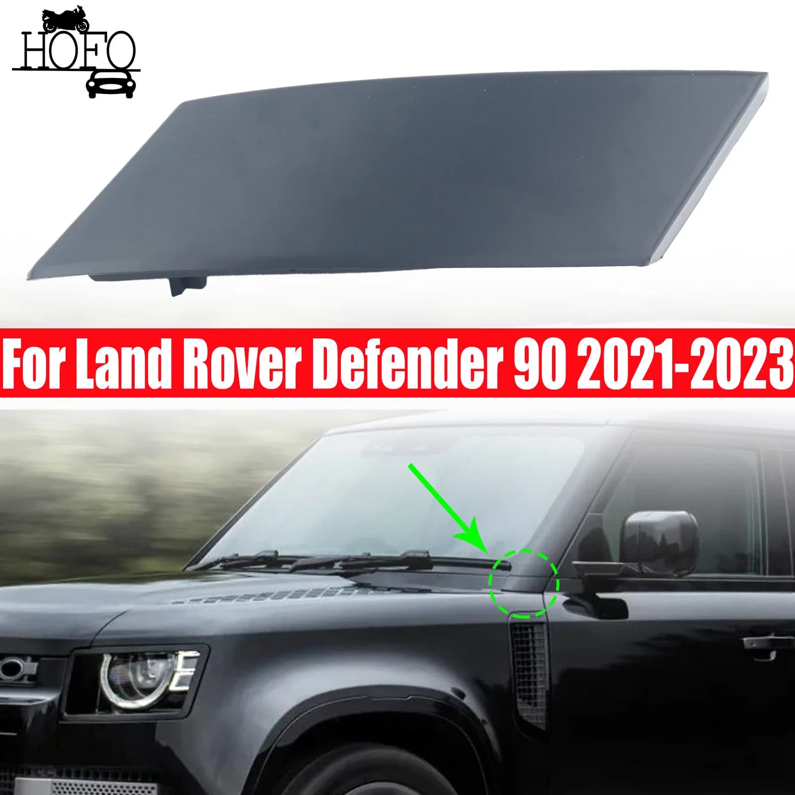 For Land Rover Defender 90 2021-2023 Front Left Right A-Pillar Lower Trim