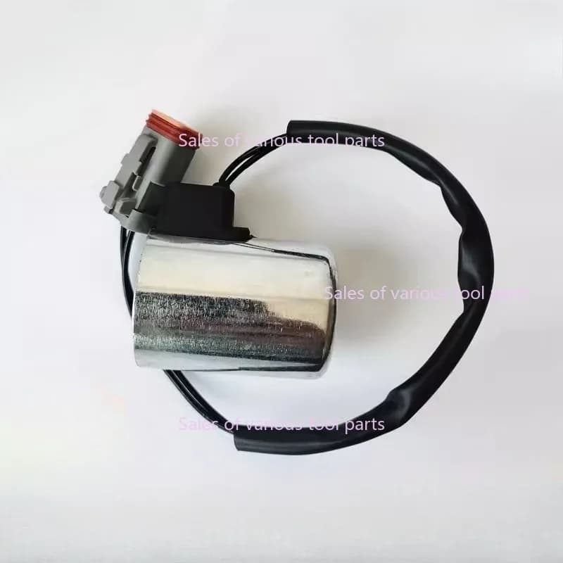 1PC 12V/24V For XCMG Hydraulic Solenoid Valve Coil Inner Hole 19 Height 51mm