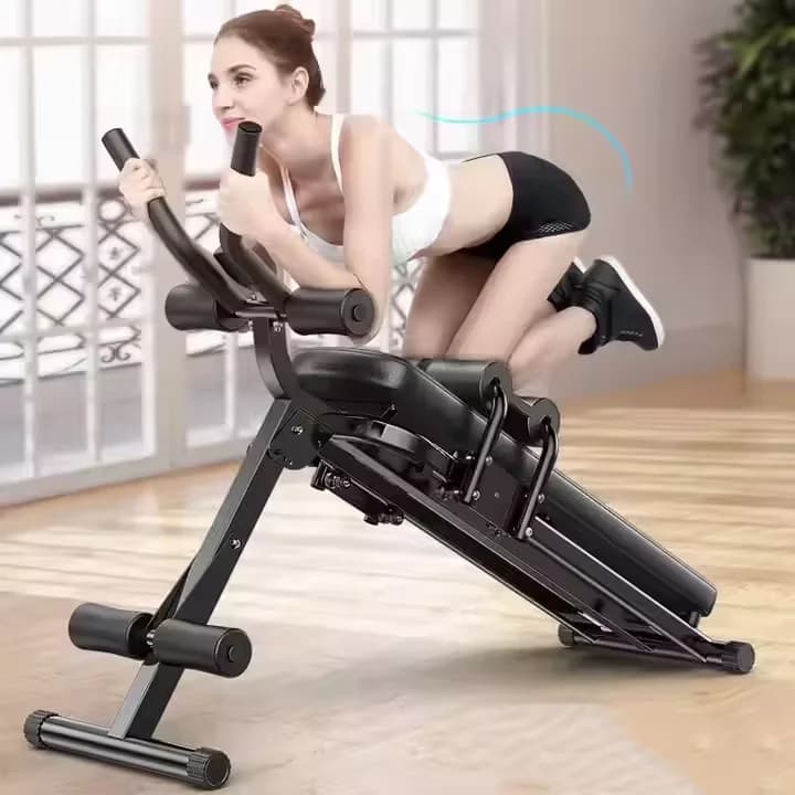 Foldable Exercise Machine Multifunctional Adjustable Sit up Bench Home Gym Fitness Equipment