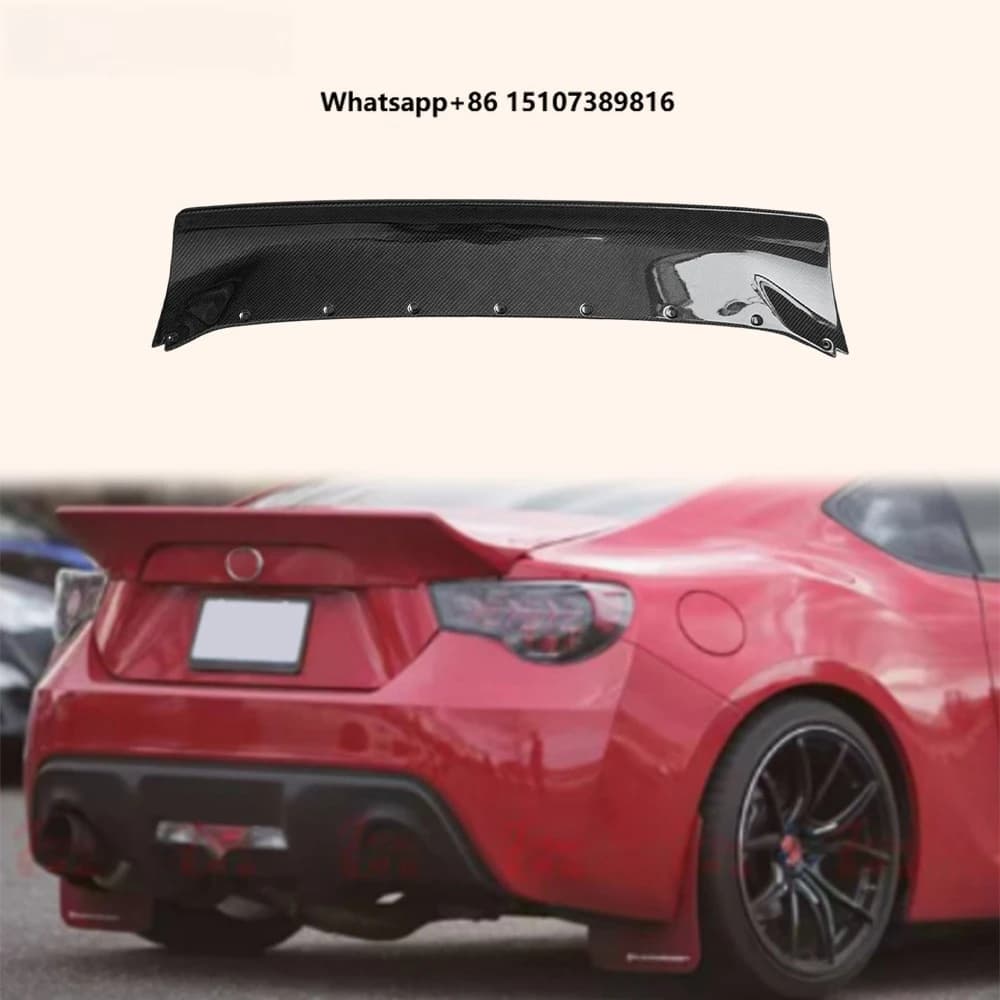 For GT86 FT86 BRZ 12-20 Carbon Fiber RB3 Style Rear Trunk Spoiler Wing