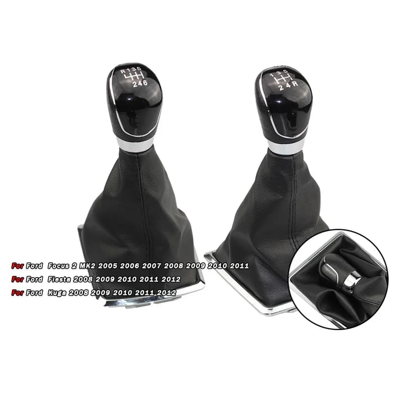 For new and old Focus gear lever dust cover, gear shift lever guard, gear position leather cover, gear handle ball