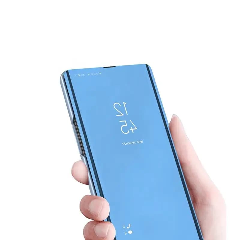 Luxury Shocproof Case for Samsung Galaxy S25 Ultra S24+ S23 S22 Plus Mirror Protector Shell Flip Cover