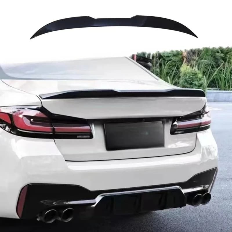 For BMW 5 Series G30 G38 17-23 Sport Pro Style Rear Spoiler Wing ABS Material Direct Fit Exterior Styling Upgrade Body Kit Parts