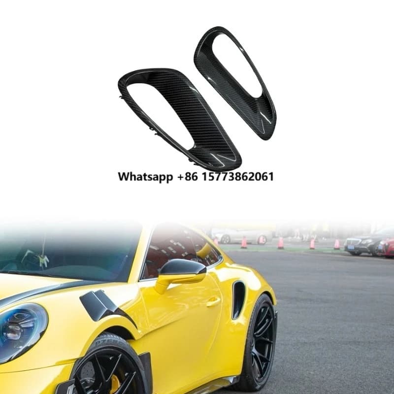 For 992 GT3 RS OEM Style Car Body Air Intake Dry Carbon Fiber Body Kit Upgrade