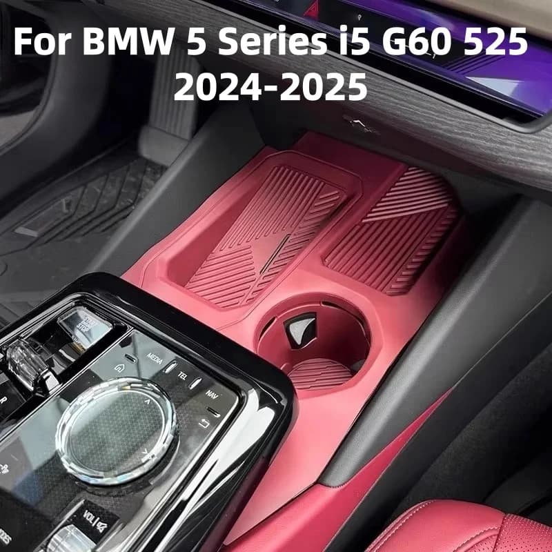 For BMW 5 Series i5 G60 2024-2025 Central Control Gear Protection Pad Button Panel Gear Protection Cover Interior Accessories