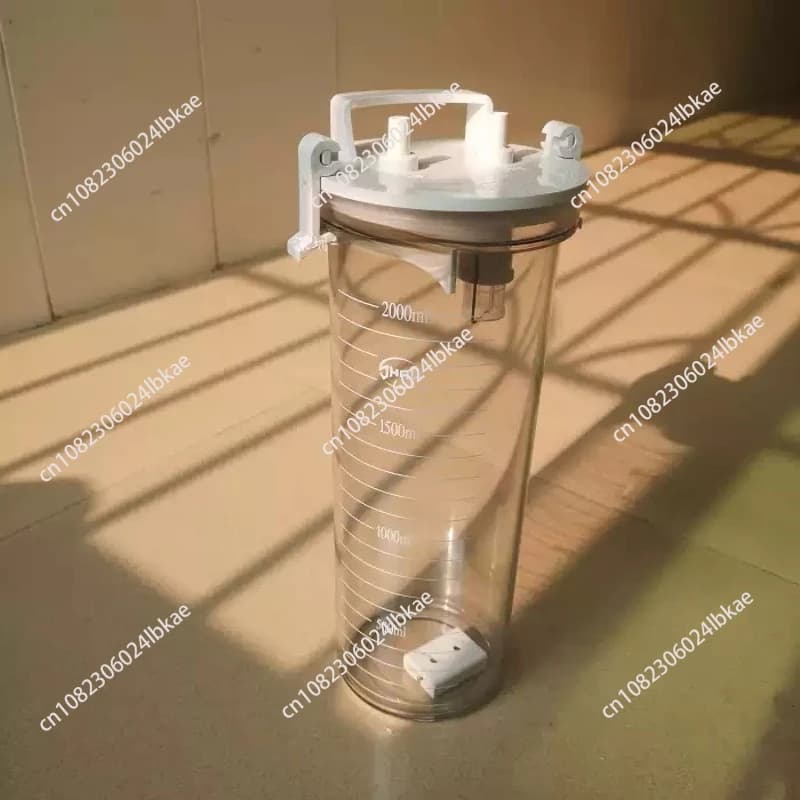 YX980D electric suction device accessories PC plastic bottle 2000ML suction liquid storage bottle 1