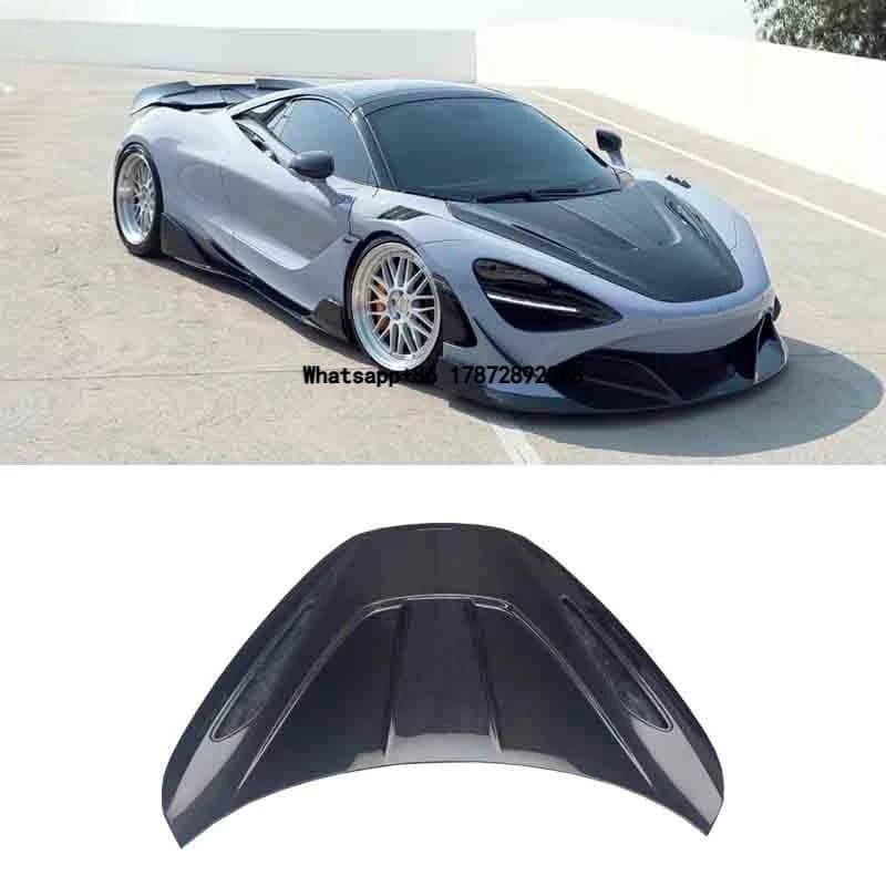 Factory Price Auto Parts Super Car Dry Carbon Fiber Bonnet Hood Engine Hood Bodykit for McLaren 720S