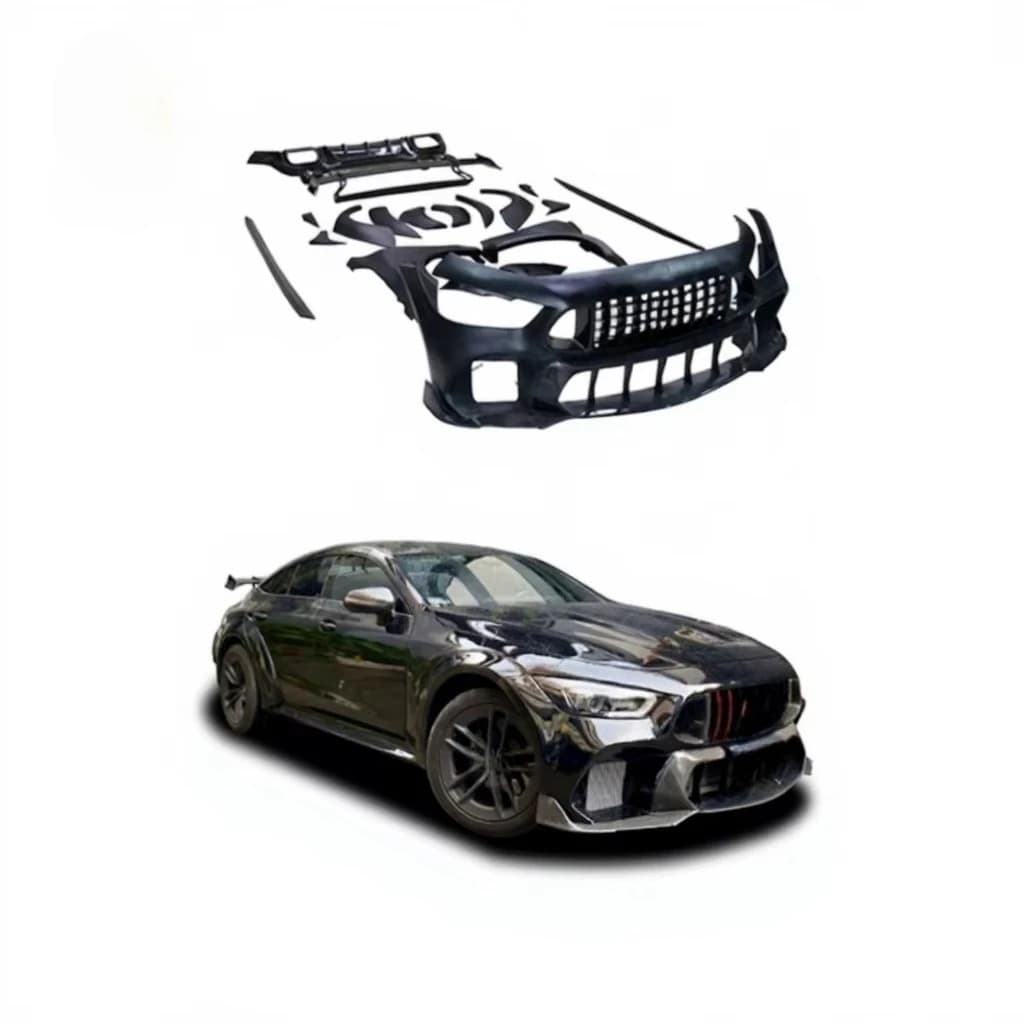 STLF Upgrade Bra-Rocket900 Widebody Kit for AMGS GT GT50 GT53 GT63 GT43 2019+ Bodykit Front Bumper Grilles Rear Diffuser