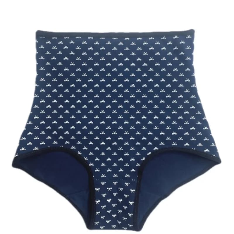 Women Underwear Printed High Waist Plus Size Skin-Friendly Breathable Quick Dry Panties Comfortable Soft Cotton Briefs Lingerie