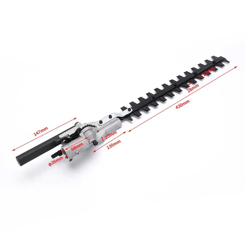High Branch Shearing Head, High Branch Saw Head, High Branch Hedge Trimmer Working Head 7 Teeth 9 Teeth 24mm 26mm 28mm