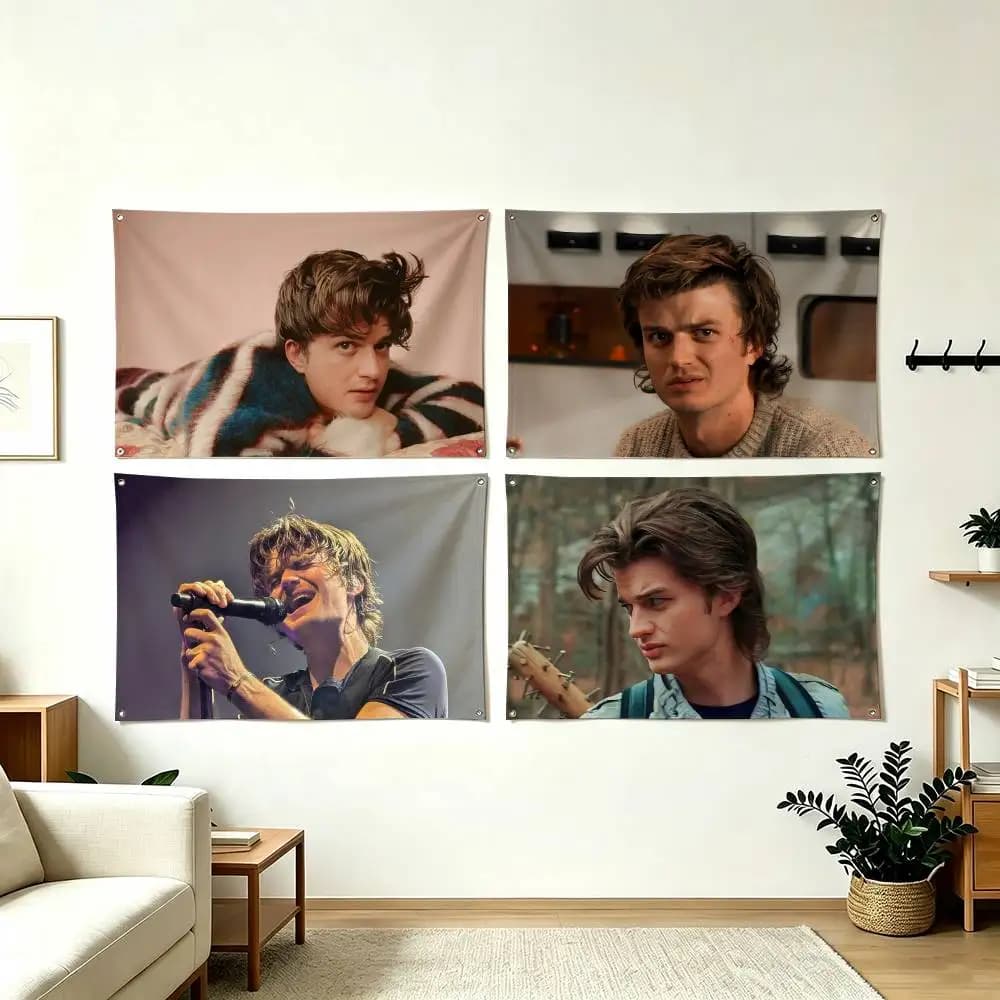 J-Joe Keery Rock M-Musician Flags Wall Hanging Tapestry Outdoor Garage Room Decorative flag Background Blanket