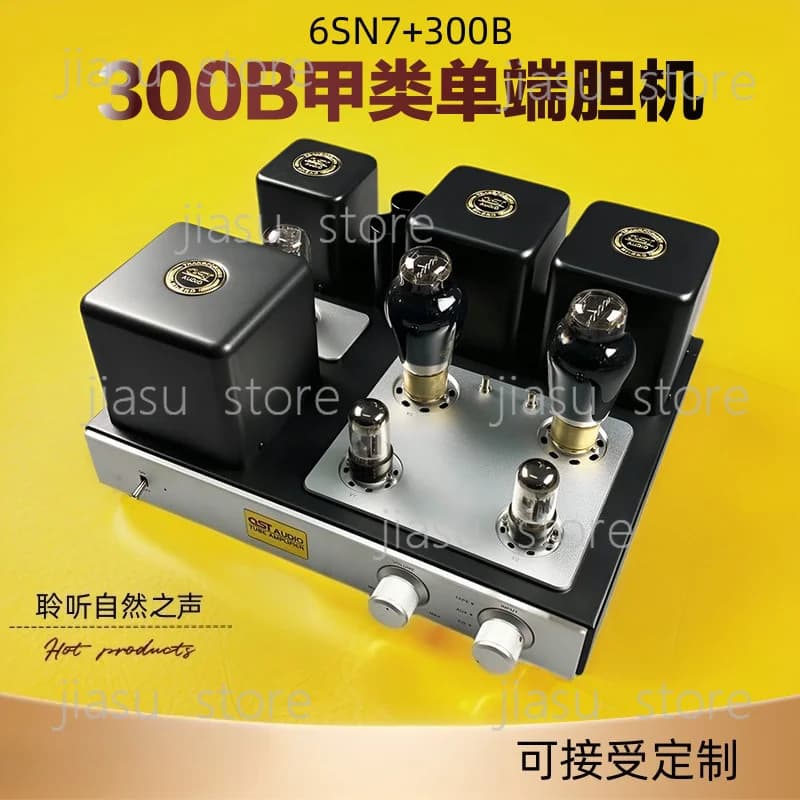 300B Single Ended Tube Amp Kit 6SN7, Z9 Output Transformer Hand Soldering Point to Point HiFi Audiophile DIY