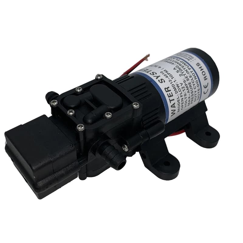 12 Volt 3.8LPM RV Small Motor Water Pump Self Priming Electric Diaphragm Water Pumps for  Caravan