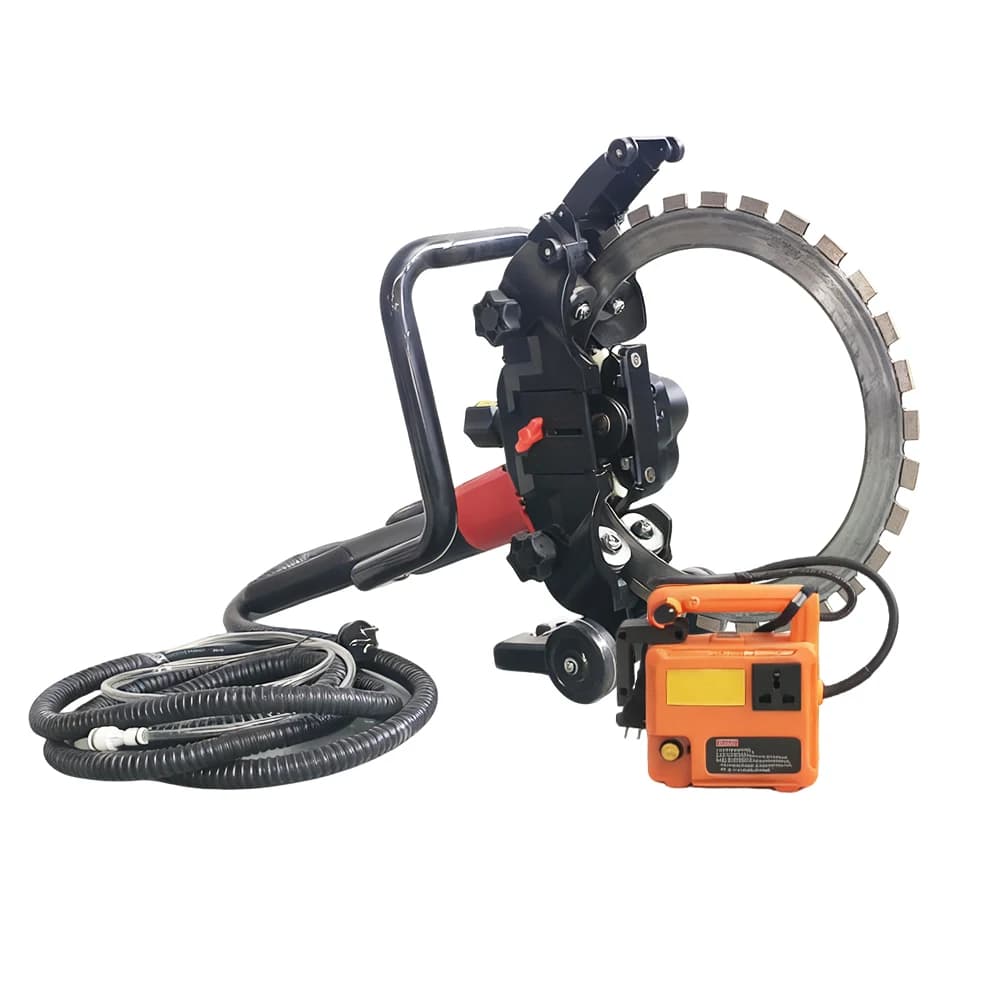 2026 LS-WS410 Industrial-Grade Ring Saw Cutting Reinforced Concrete Tools Wall Cutter Brick Cutting Machine