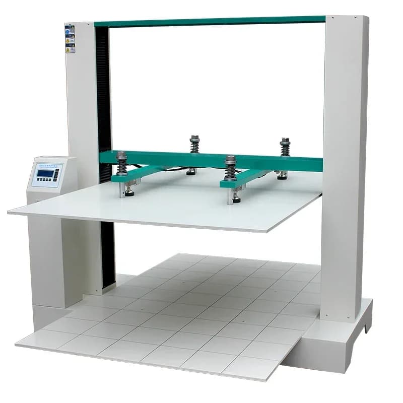 LL carton compressive strength testing machine paper tube carton packing box pressure cracking corrug